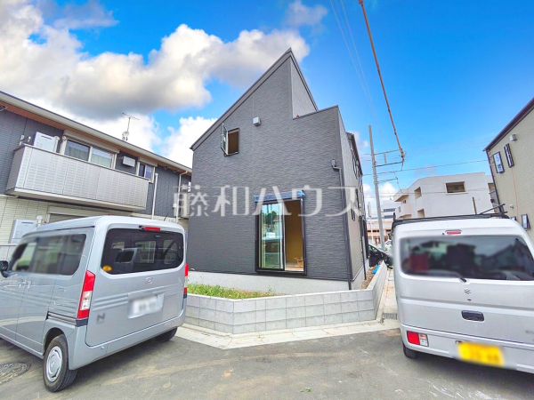 1号棟　外観　【日野市大字日野】お探しの物件に出会うためには、早めのご確認をオススメします。未完成の今のうちにぜひお問合せをお待ちしております。