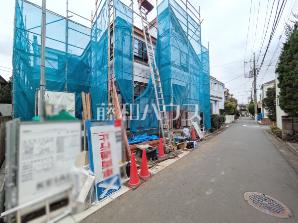 接道状況および現場風景 【練馬区三原台1丁目】 接道状況および現場風景 【練馬区三原台1丁目】