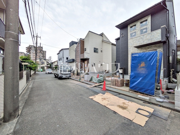 接道状況および現場風景　【小平市学園東町３丁目】
