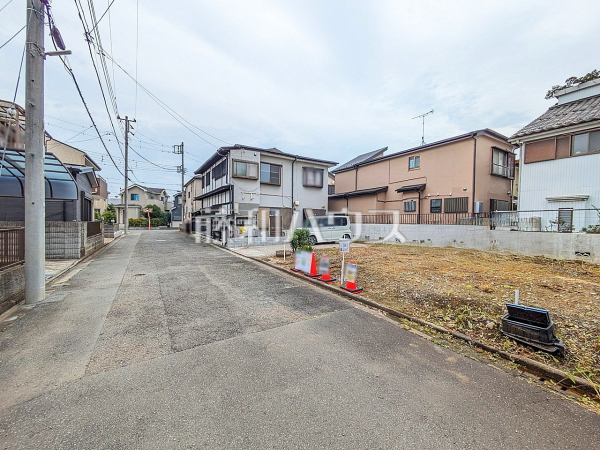 接道状況および現場風景 【武蔵村山市学園1丁目】 接道状況および現場風景 【武蔵村山市学園1丁目】