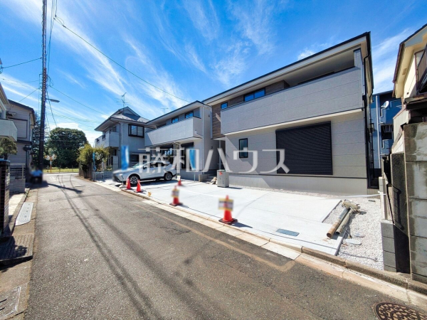 接道状況および現場風景 【東大和市向原5丁目】 接道状況および現場風景 【東大和市向原5丁目】