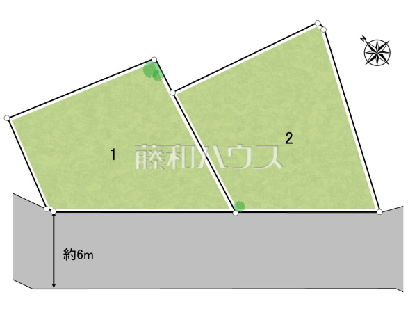 全体区画図　【八王子市石川町】 見学はしたいけど、なかなか時間が取れない・・・そんな方に出勤前や仕事終わりにマイホームを見学できるサポートをいたします。 