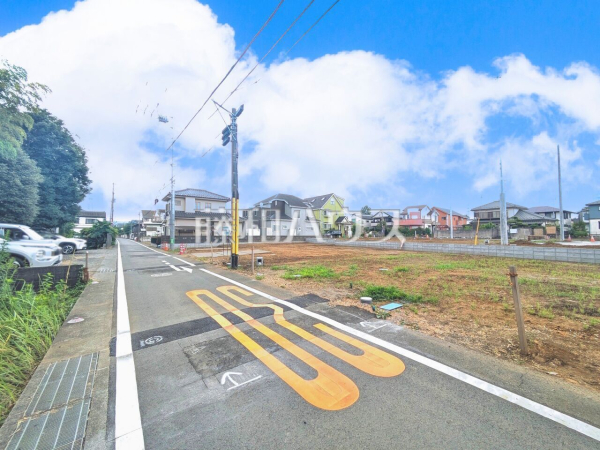 接道状況および現場風景　【日野市豊田３丁目】