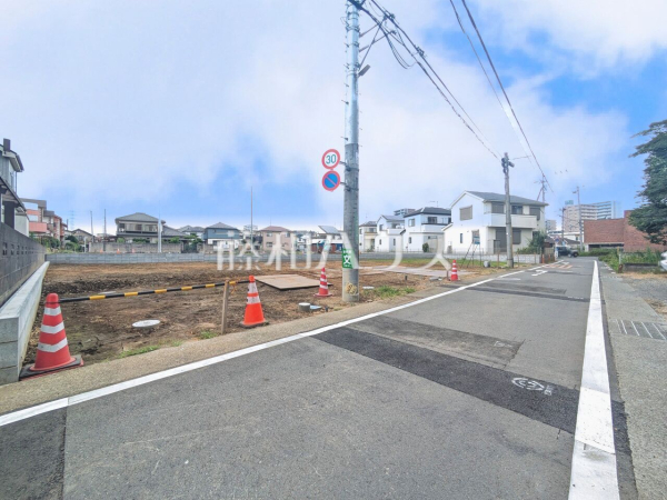 接道状況および現場風景　【日野市豊田３丁目】