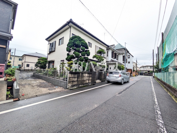 接道状況および現場風景　【八王子市上野町】