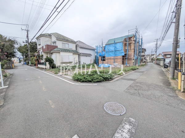 接道状況および現場風景　【西東京市泉町２丁目】