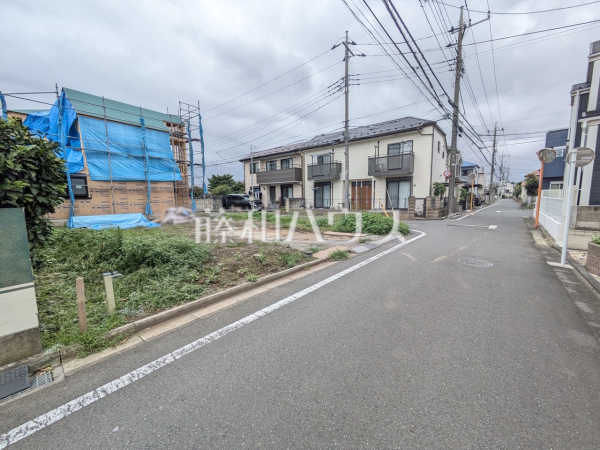 接道状況および現場風景　【西東京市泉町２丁目】