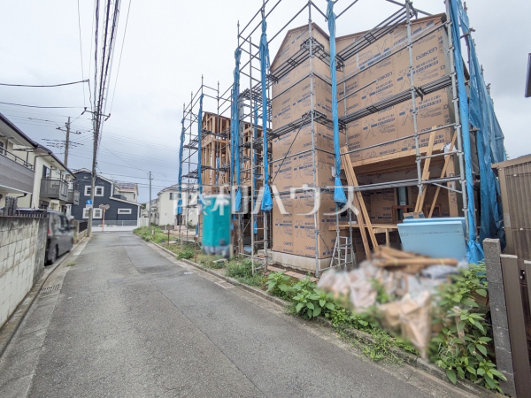 接道状況および現場風景　【西東京市泉町２丁目】