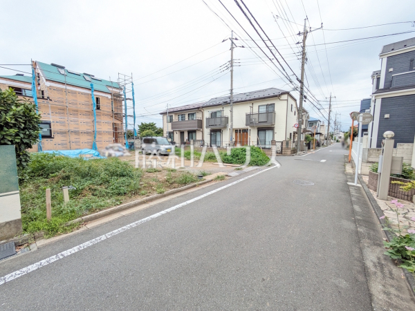 接道状況および現場風景　【西東京市泉町２丁目】