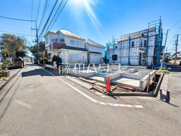 接道状況および現場風景 【西東京市泉町2丁目】 接道状況および現場風景 【西東京市泉町2丁目】
