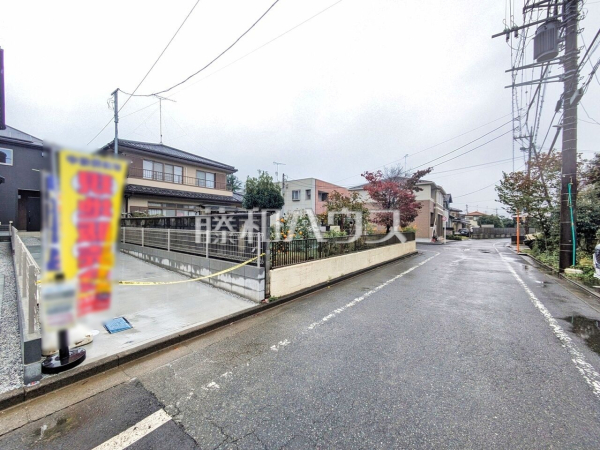 接道状況および現場風景 【八王子市川口町】 接道状況および現場風景 【八王子市川口町】