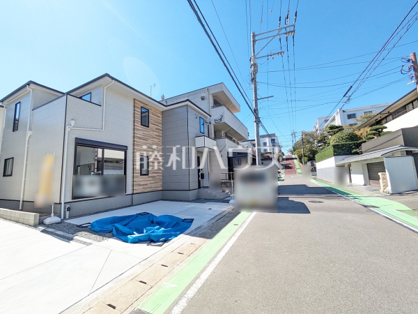 接道状況および現場風景　【福岡市南区長丘２丁目】