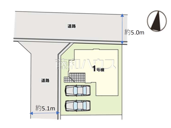 全体区画図　【福岡市早良区賀茂４丁目】