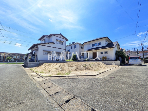 接道状況および現場風景　【福岡市早良区賀茂４丁目】