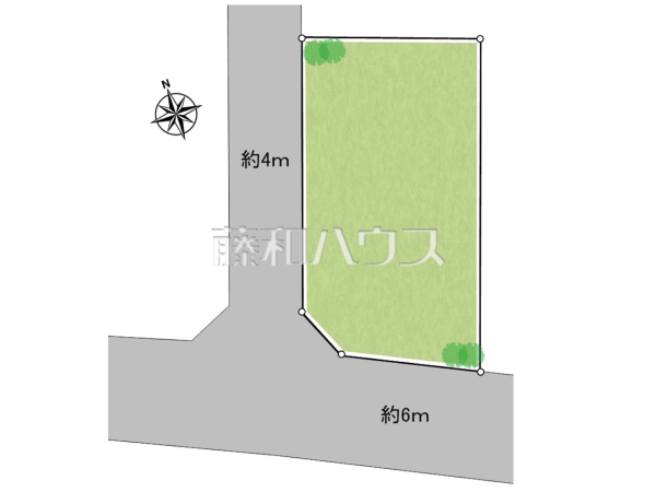 全体区画図　【八王子市椚田町】