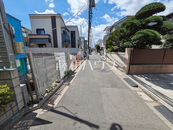 接道状況および現場風景　【杉並区阿佐谷北６丁目】