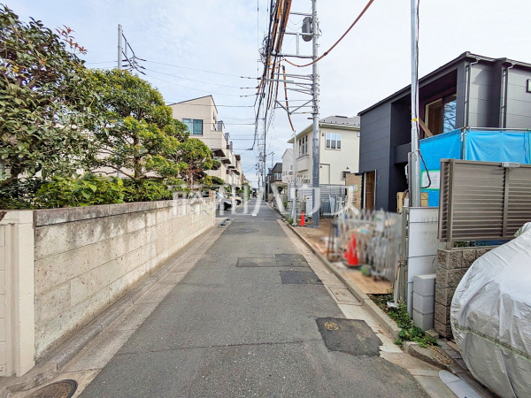 接道状況および現場風景 【杉並区阿佐谷北6丁目】 接道状況および現場風景 【杉並区阿佐谷北6丁目】