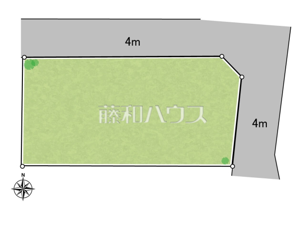 全体区画図　【東久留米市中央町２丁目】
