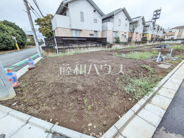 1号地　現地写真　【東村山市久米川町２丁目】