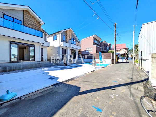 接道状況および現場風景 【小金井市緑町3丁目】 接道状況および現場風景 【小金井市緑町3丁目】
