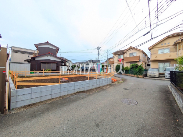 接道状況および現場風景　【八王子市諏訪町】