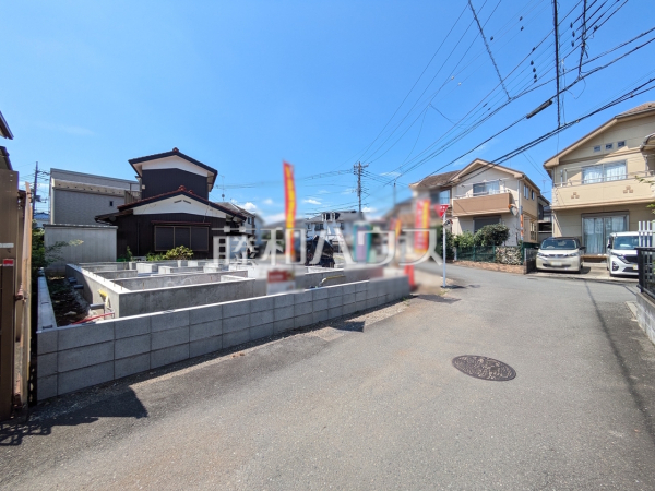 接道状況および現場風景　【八王子市諏訪町】