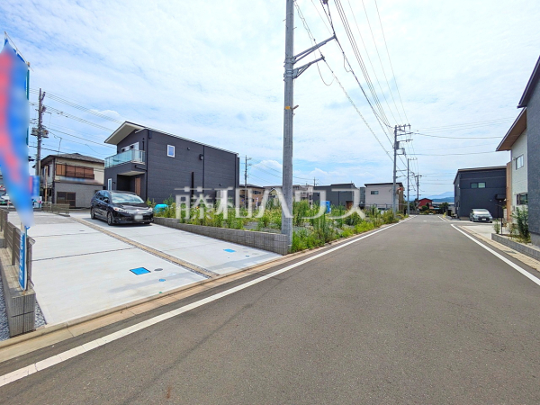 接道状況および現場風景　【相模原市緑区下九沢】