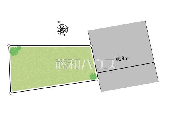 全体区画図　【世田谷区桜丘３丁目】