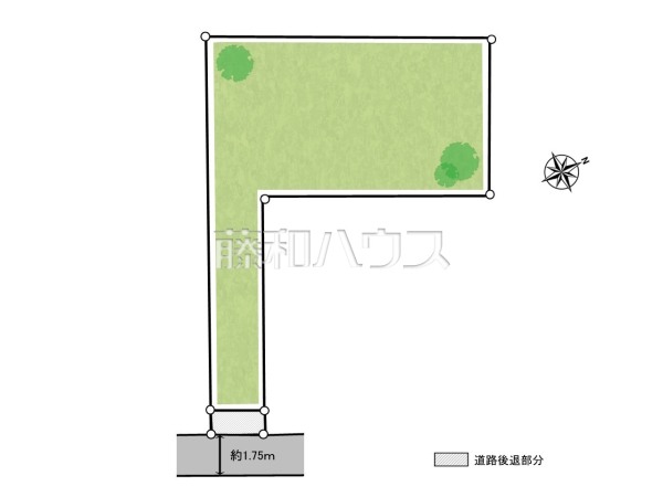 区画図　【八王子市元横山町２丁目】