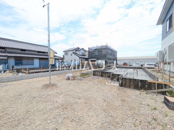 現場風景　【北名古屋市高田寺東の川】