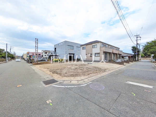 接道状況および現場風景　【福岡市博多区板付４丁目】