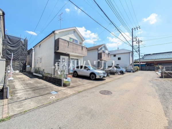 接道状況および現場風景　【八王子市横川町】