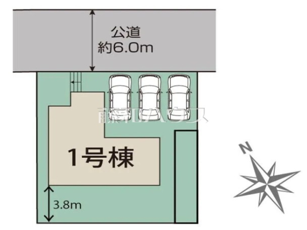 全体区画図　【春日井市神屋町】