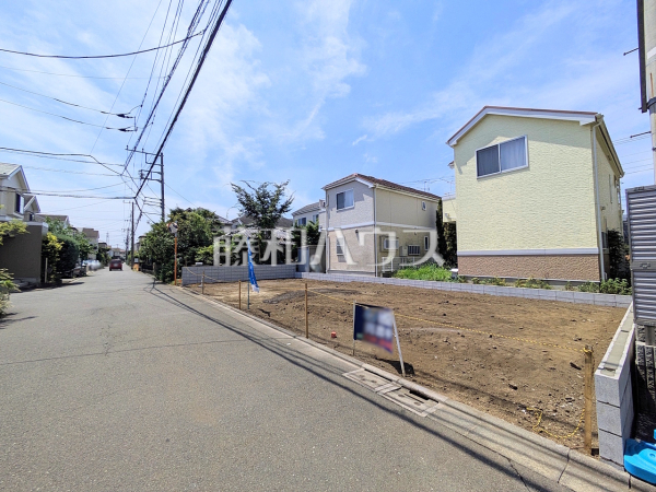 接道状況および現場風景　【三鷹市井口４丁目】