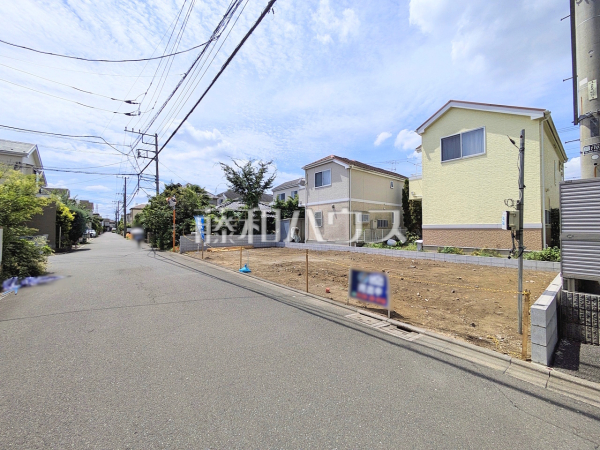 接道状況および現場風景　【三鷹市井口４丁目】