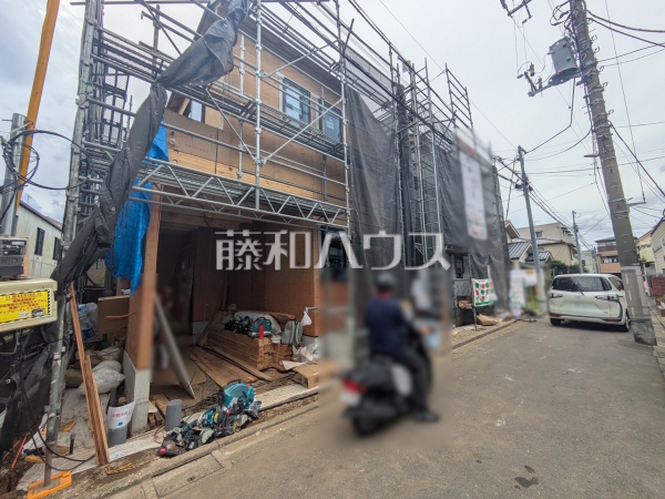 接道状況および現場風景　【練馬区桜台１丁目】