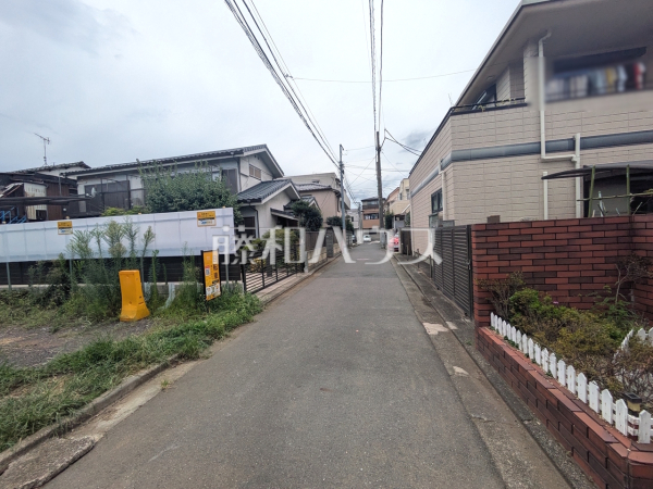 接道状況および現場風景　【練馬区桜台１丁目】