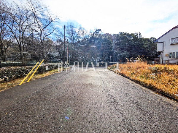 接道状況および現場風景　【春日井市高座台４丁目】