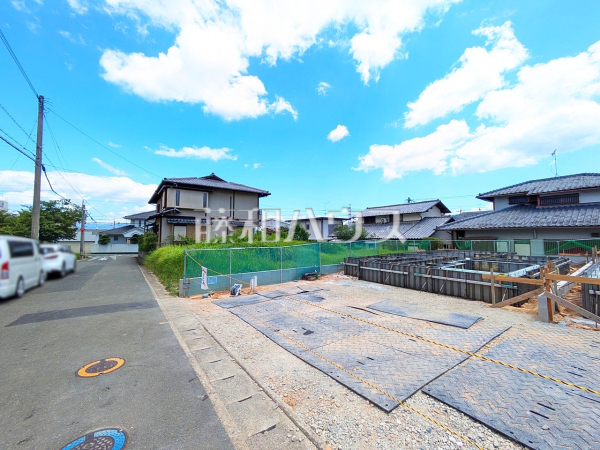 接道状況および現場風景　【福岡市城南区樋井川７丁目】