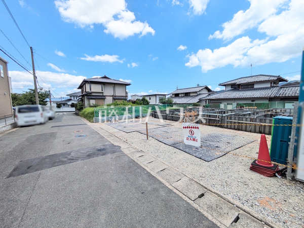 接道状況および現場風景　【福岡市城南区樋井川７丁目】