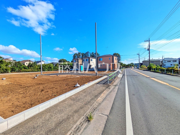 接道状況および現場風景　【立川市一番町６丁目】