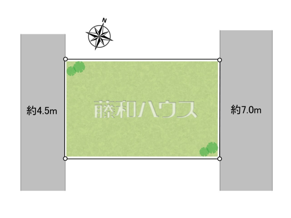 全体区画図　【立川市柏町１丁目】