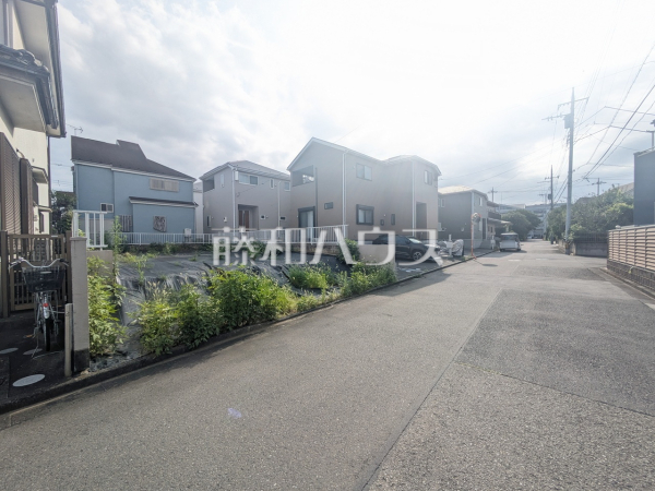 接道状況および現場風景　【日野市石田１丁目】