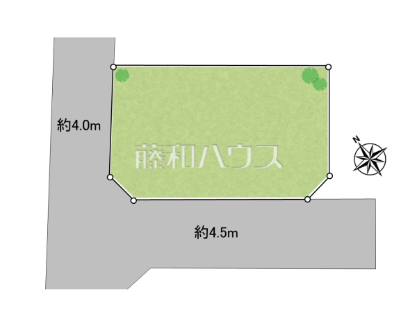 全体区画図　【八王子市中野町】