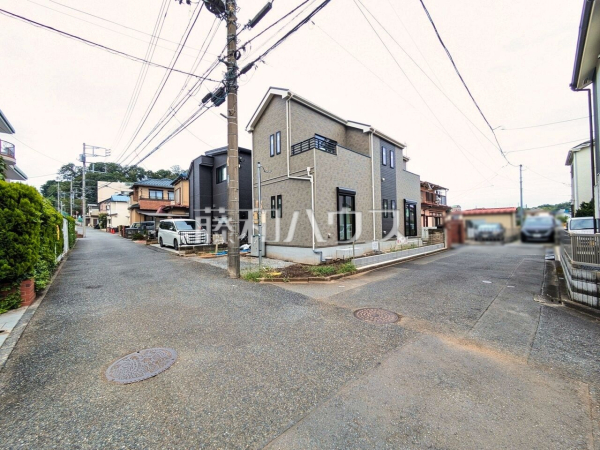 接道状況および現場風景　【八王子市中野町】
