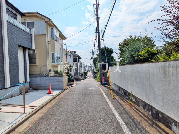 接道状況および現場風景　【練馬区大泉町５丁目】
