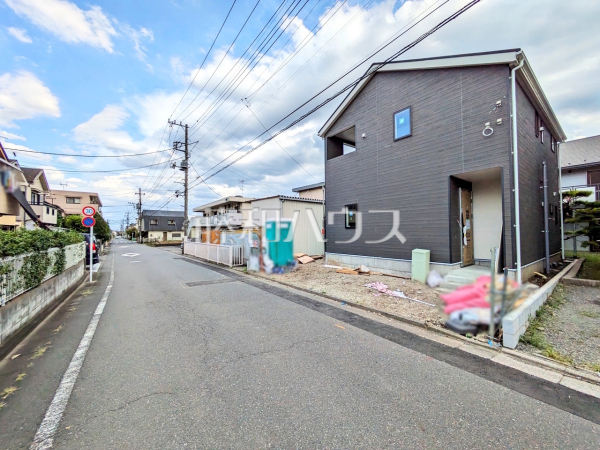 接道状況および現場風景　【昭島市宮沢町２丁目】