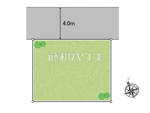 全体区画図　【新座市野火止８丁目】