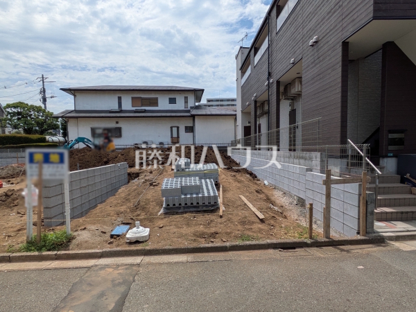 1号地　現地写真　【中野区上鷺宮２丁目】