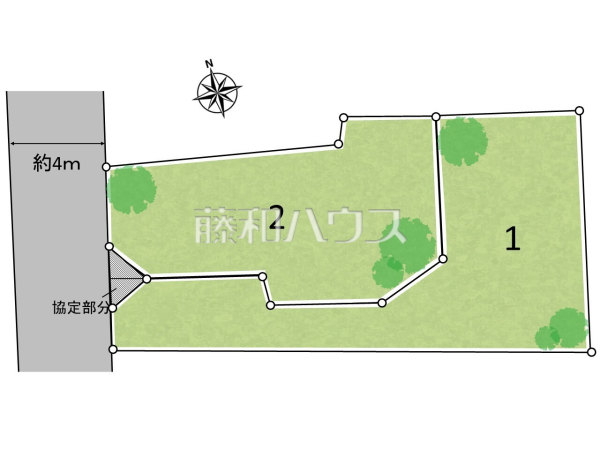 全体区画図　【調布市国領町２丁目】